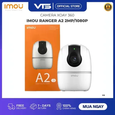 Camera WIFI IMOU A2 A22EP V3 2MP Full HD 1080P - Ranger 2 - Quay Quét 360 Độ - Đàm Thoại 2 Chiều - DIGI Smart VN