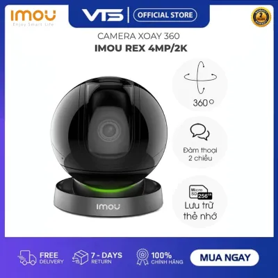 Camera IP WIFI IMOU REX A46LP Độ phân giải 4.0MP, A26LP 2MP - 360 Độ, Phát hiện chuyển động - Theo dõi thông minh.