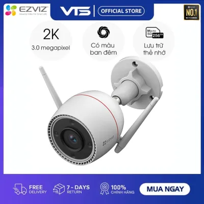 Camera Wifi EZVIZ C3TN 2K 3MP Full Color, Âm Thanh 2 Chiều, (Bảng Nâng Cấp C3N) - VTS Smart