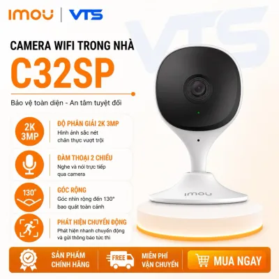 [NPP CHÍNH HÃNG] Camera Wifi không dây IMOU A2 A42P V3 4MP 2K Siêu Nét, Mẫu Mới 2022, Xoay 360 độ, Đàm Thoại 2 Chiều-VTS