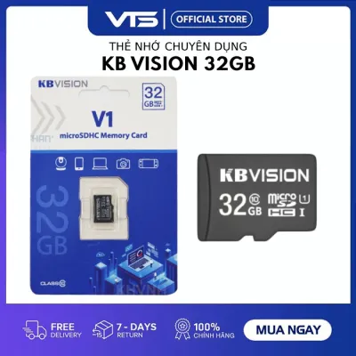 Thẻ nhớ KBVISION 32GB MicroSD Ultra Class 10, 32GB | 64GB | 128GB Chuyên dụng cho Camera - VTS SmartHome