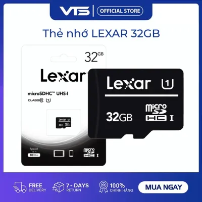 Thẻ nhớ MicroSD 32 GB Lexar class 10 - VTS SmartHome