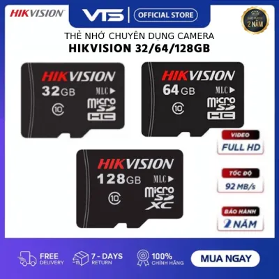 Thẻ Nhớ Micro SD HIKSEMI (HIKVISION) 32/64/128GB 92Mb/s - Thẻ Nhớ Lưu Trữ Chuyên Dụng Cho Camera
