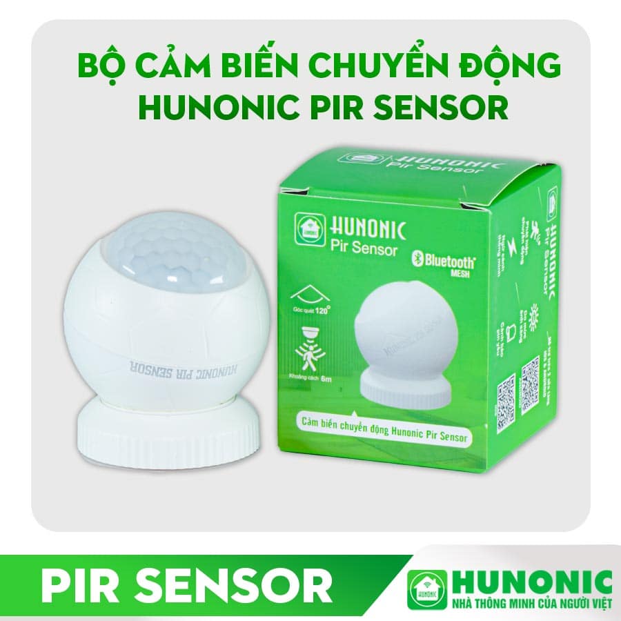 Cảm Biến Chuyển Động BLE Hunonic Pir Sensor Hình Cầu 4