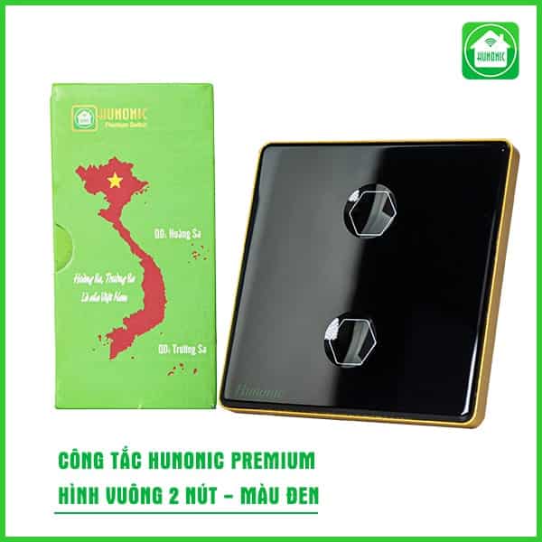 Công Tắc Hunonic Premium Hình Vuông 3