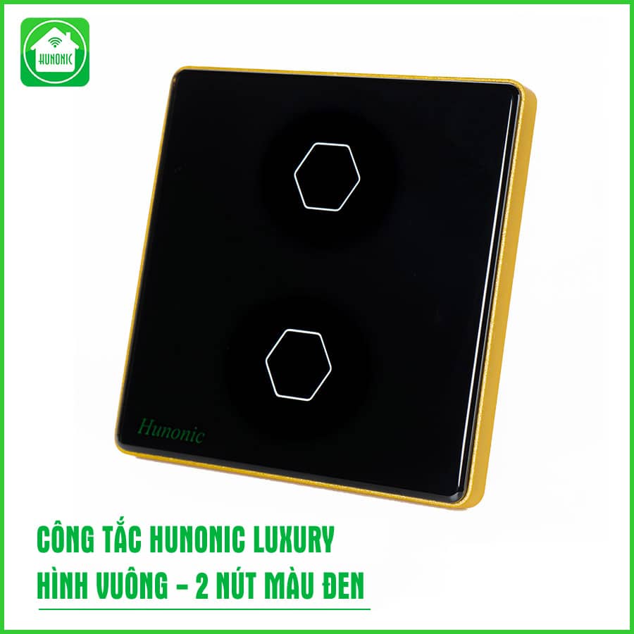 Công Tắc Hunonic Luxury Hình Vuông 8