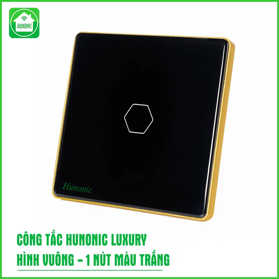 Công Tắc Hunonic Luxury Hình Vuông 9