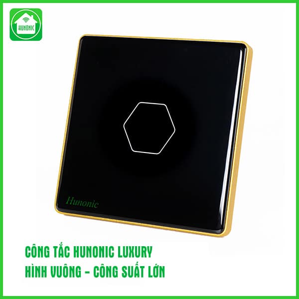 Công Tắc Hunonic Luxury Hình Vuông 3