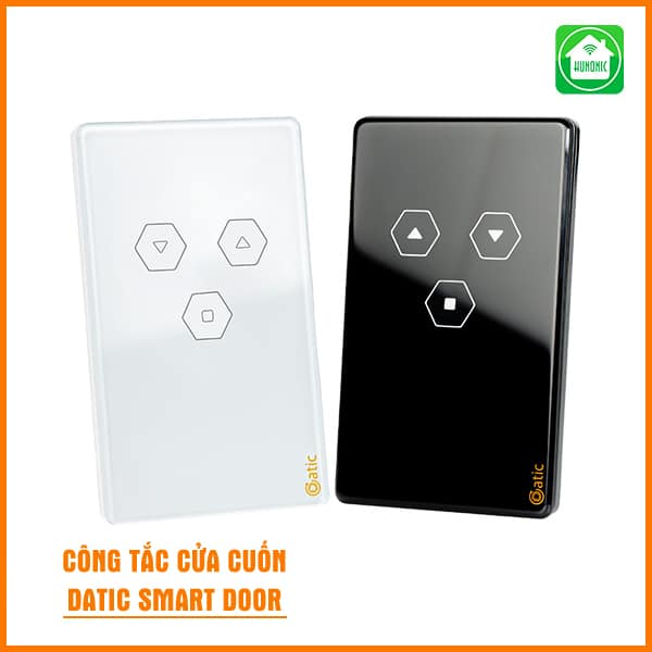 Công Tắc Cửa Cuốn Wifi Datic Smart Door (Màu đen) 2