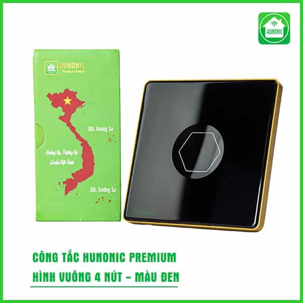 Công Tắc Hunonic Premium Hình Vuông 6