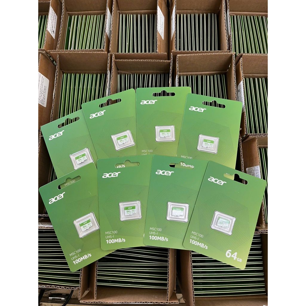 Thẻ Nhớ Micro SD ACER 32GB/64GB/128GB MSC100 UHS-I U3 V30 A1 – 100MB/s Chuyên Dùng Camera, Chính Hãng 7