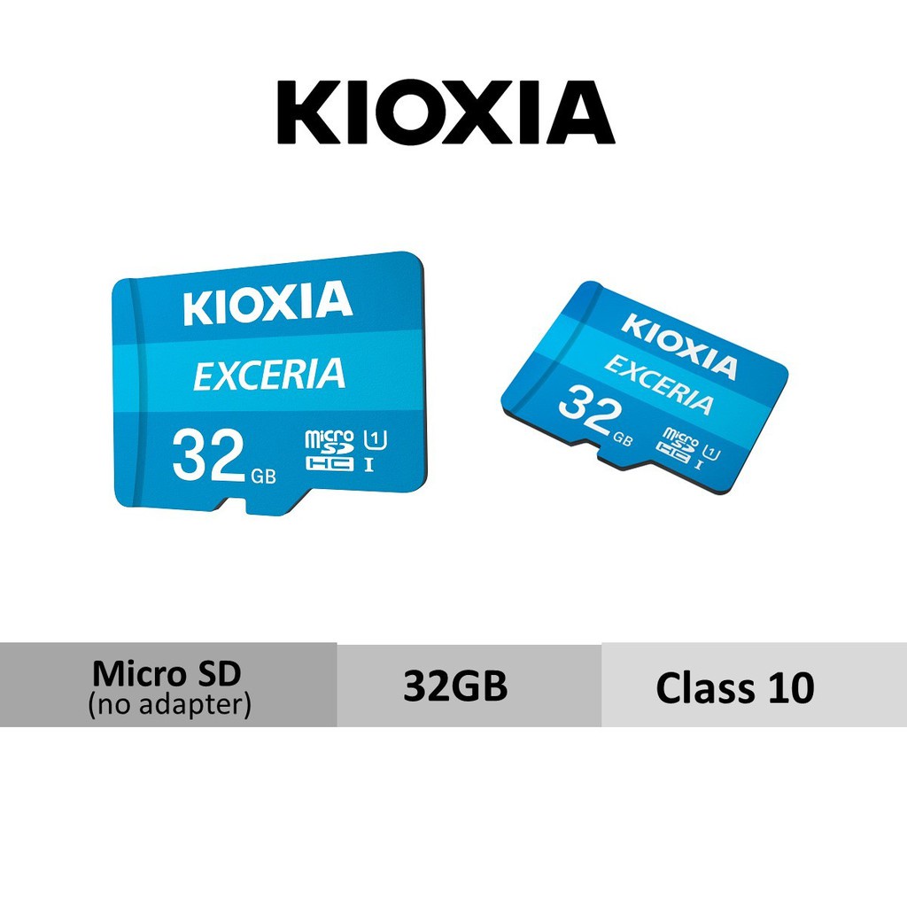 Thẻ nhớ Micro SD Kioxia Exceria 32GB (Xanh) - Formerly Toshiba Memory - BH 3 Năm 9