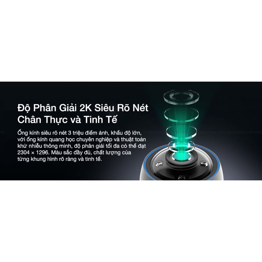 Camera IP Wifi EZVIZ H3 2K 3MP, Đàm Thoại 2 Chiều, Chuẩn H.265, Ai Thông Minh - VTS Store 6