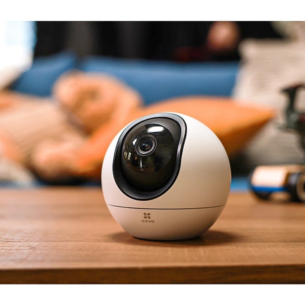 Camera Wifi EZVIZ H6 3K 5MP/C6C 4K 8MP Trong Nhà, Xoay 360 Độ, Đàm Thoại 2 Chiều, Theo Dõi 7