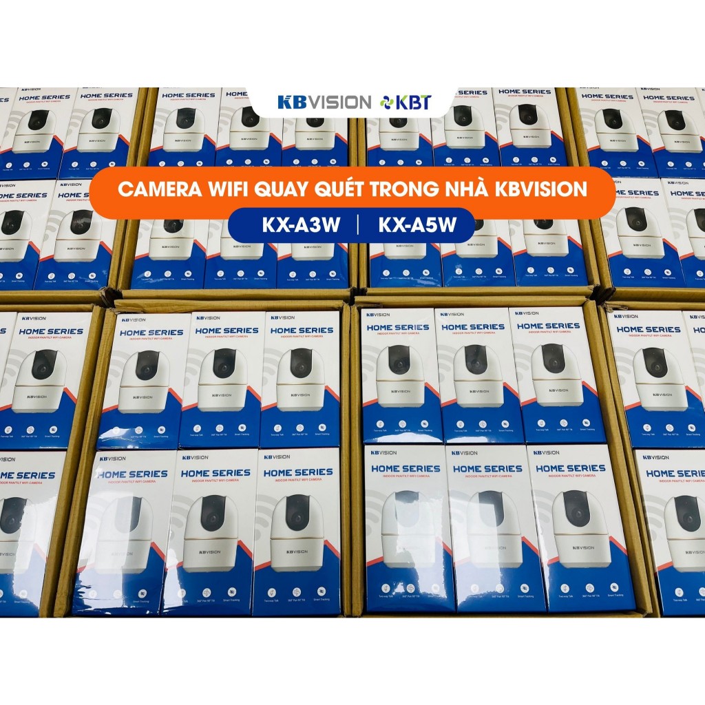 Camera Wifi KBVISION A3W 3MP | A5W 5MP - Xoay 360 Độ, Đàm Thoại 2 Chiều, Theo Dõi Chuyển Động 9