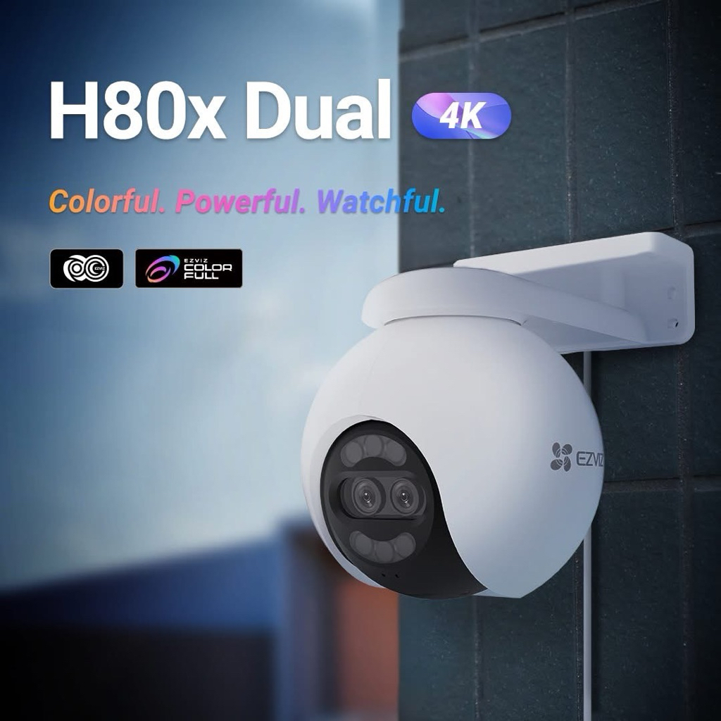 Camera Wifi EZVIZ H80X 4K 8MP, H8X 2K+ 4MP, H8 Pro 5MP, Xoay 360, Đàm Thoại 2 Chiều, Có Màu Ban Đêm 4