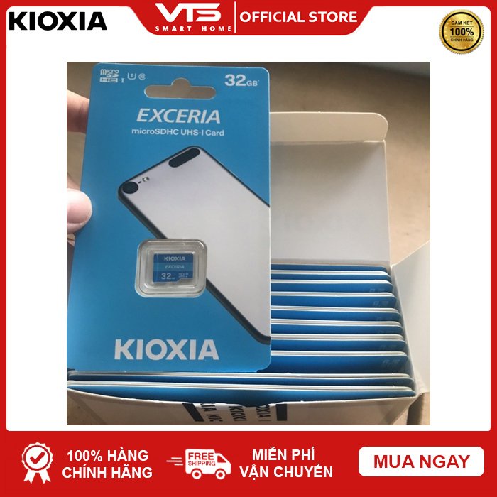 Thẻ nhớ Micro SD Kioxia Exceria 32GB (Xanh) - Formerly Toshiba Memory - BH 3 Năm 6