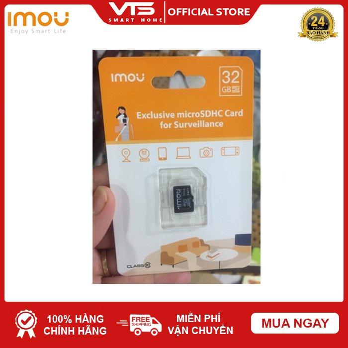 Thẻ Nhớ Micro SD 32GB/64GB/128GB IMOU, Lưu Trữ Cho Camera - Speed 80MB/s - Hàng Chính Hãng 5