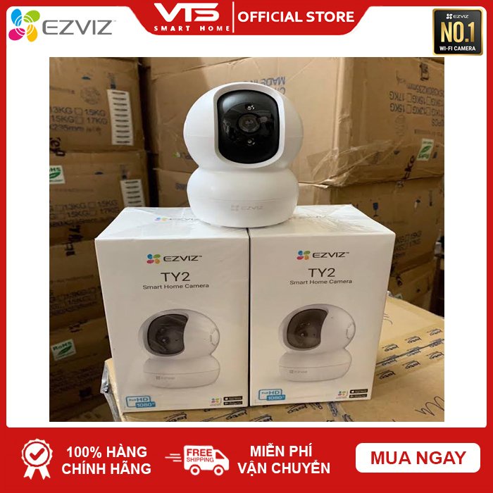 [FREESHIP] Camera WiFi TY2 1080P EZVIZ (Phiên Bản Nâng Cấp C6N) - Xoay 360 độ - Đàm Thoại 2 Chiều - Bảo Hành 2 Năm 8