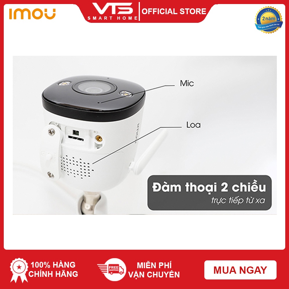 Camera IP WIFI IMOU IPC-F42FEP độ phân giải 4MP - phát hiện chuyển động - đàm thoại 2 chiều. 9