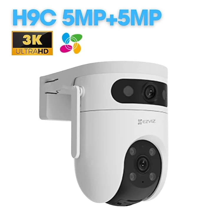 Camera Wifi 2 Mắt EZVIZ H90 Dual 2K+ (4MP+4MP), Xoay 360 Độ, Đàm Thoại 2 Chiều, CS-H90-R100-8H44WKFL 2