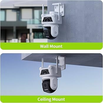 Camera Wifi 2 Mắt BeansView D320 3MP+3MP/5MP+5MP Ngoài Trời, Ống Kính Kép, Có Màu Ban Đêm, Báo Động 9