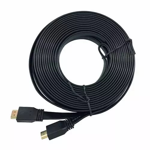 Dây Cáp HDMI 1.5m 3m 5m 10m dẹt đen - Dây cáp kết nối cổng HDMI 2 đầu tốt chống nhiễu - Việt Toàn Smarthome 7