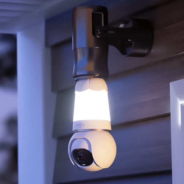 Camera WIFI bóng đèn IMOU Bulb Cam 3MP, 5MP, Xoay 360, Đàm thoại 2 chiều, Cảnh báo còi hú, Ban đêm có màu 3MP, 5MP - VTS 6