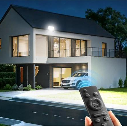 Đèn Pha Năng Lượng Mặt Trời GONEO GN-C300B-AJ, Công Suất 12W, Độ Sáng 1550lm, Bảo Hành 2 Năm 9