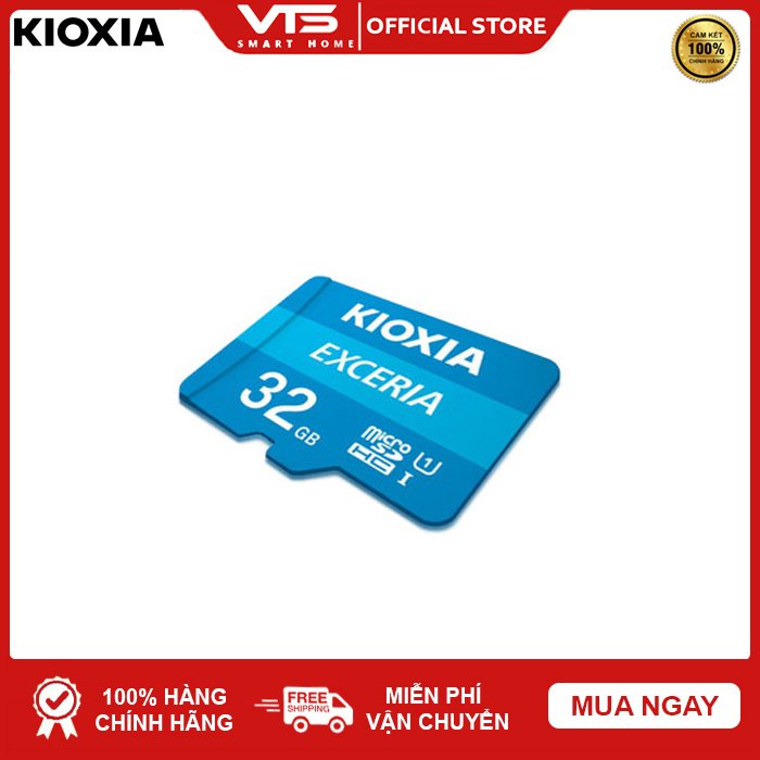 Thẻ nhớ Micro SD Kioxia Exceria 32GB (Xanh) - Formerly Toshiba Memory - BH 3 Năm 3