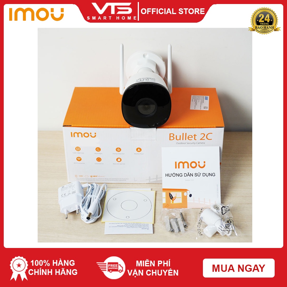 [NPP CHÍNH HÃNG] Camera IP WIFI IMOU IPC-F42P-D độ phân giải 4.0MP - phát hiện chuyển động - tầm quan sát hồng ngoại 30m 10