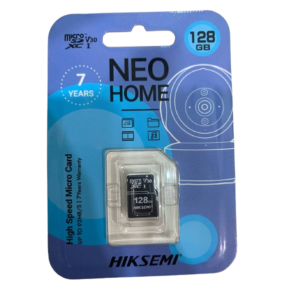 Thẻ Nhớ Micro SD HIKSEMI (HIKVISION) 32GB/64GB/128GB/256GB Chính Hãng, Class 10, 92MB/s, Chuyên Dụng Cho Camera 6