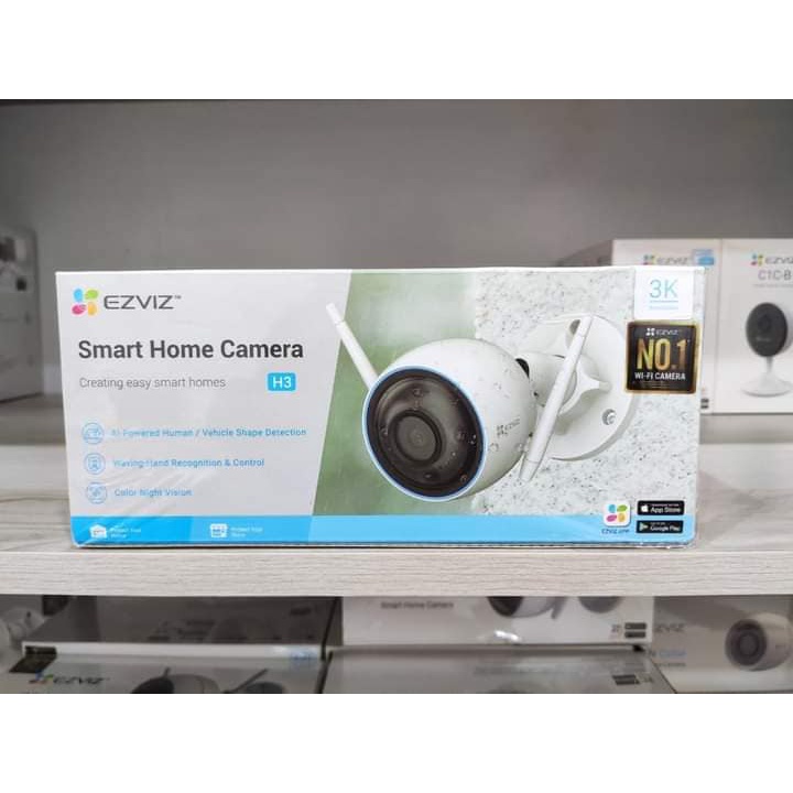 Camera Wifi EZVIZ H3 2K 3MP/H3 3K 5MP, Đàm Thoại 2 Chiều, Có Màu Ban Đêm, Chuẩn H.265 - VTS VN 5