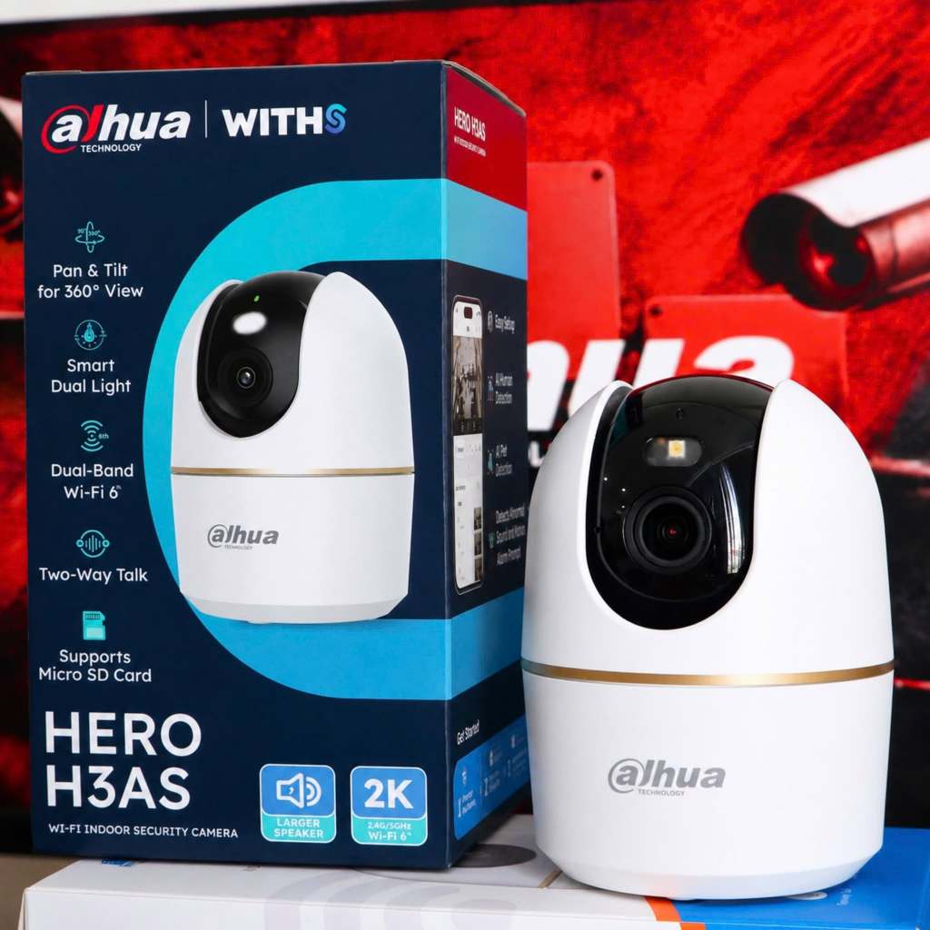 Camera Wifi DAHUA HERO A1 H3AE 3MP/H4AE 4MP/H5AE 5MP Trong Nhà, Xoay 360 Độ, Đàm Thoại, Theo Dõi 5