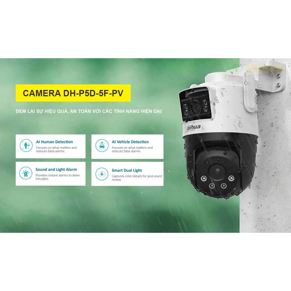 Camera Wifi DAHUA Picoo Dual D1 DH-P3D-3F-PV 6MP/DH-P5D-5F-PV 10MP, 2 Mắt, Đàm Thoại 2 Chiều, Xoay 360 Độ 5