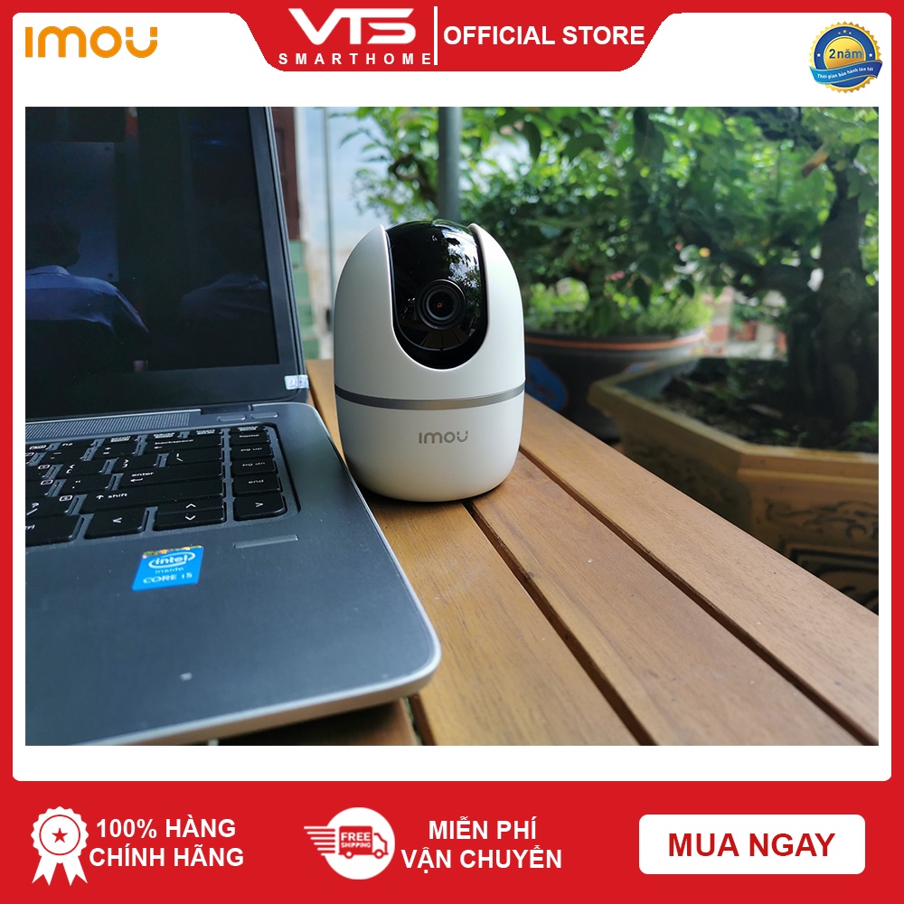 Camera IP Wifi IMOU A22EP 2.0MP, RANGER 2 Full HD 1080P, Xoay 360 độ, Đàm Thoại 2 Chiều, Theo Dõi Chuyển Động - VTS 6