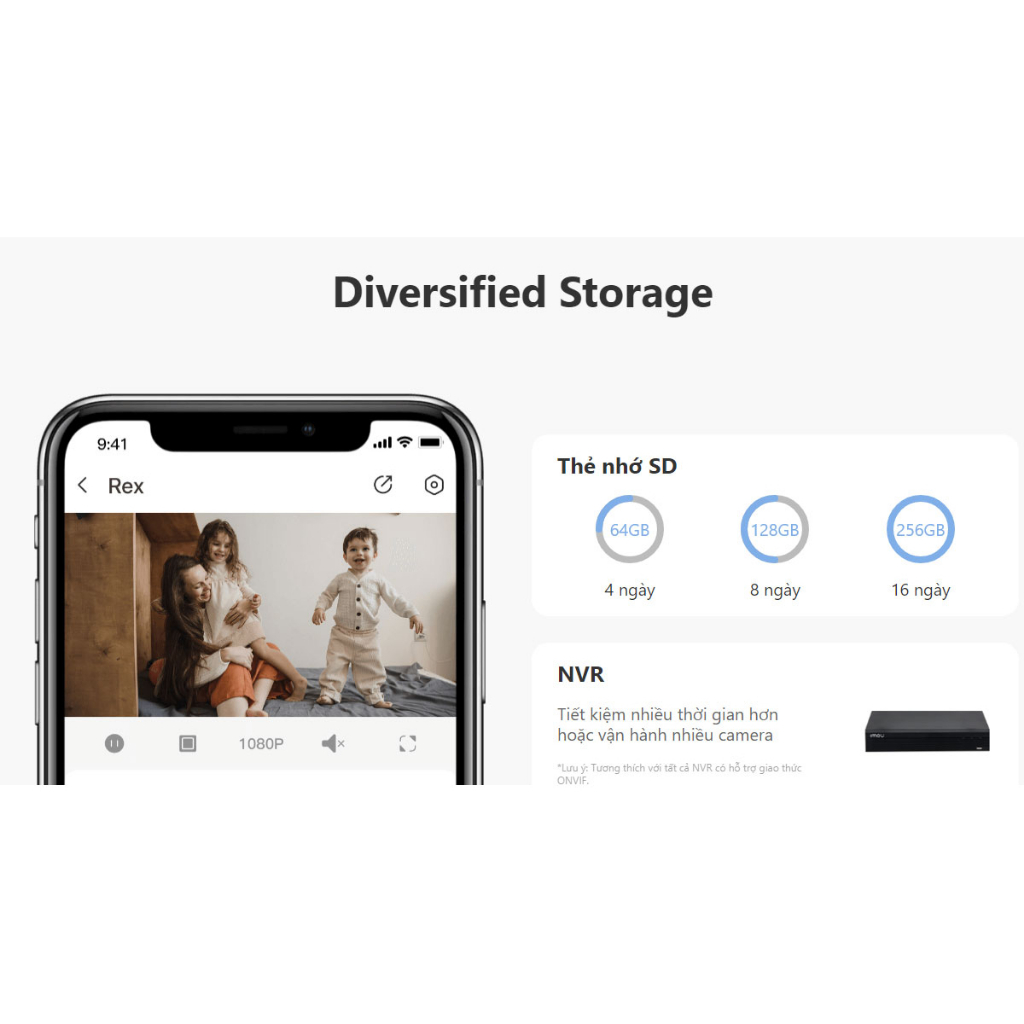 [FREESHIP] Camera Wifi Imou REX 2D 3K 5MP, Quay Quét 360 Thông Minh, Đàm Thoại 2 Chiều, Phát Hiện Người AI GK2DP - VTS 7