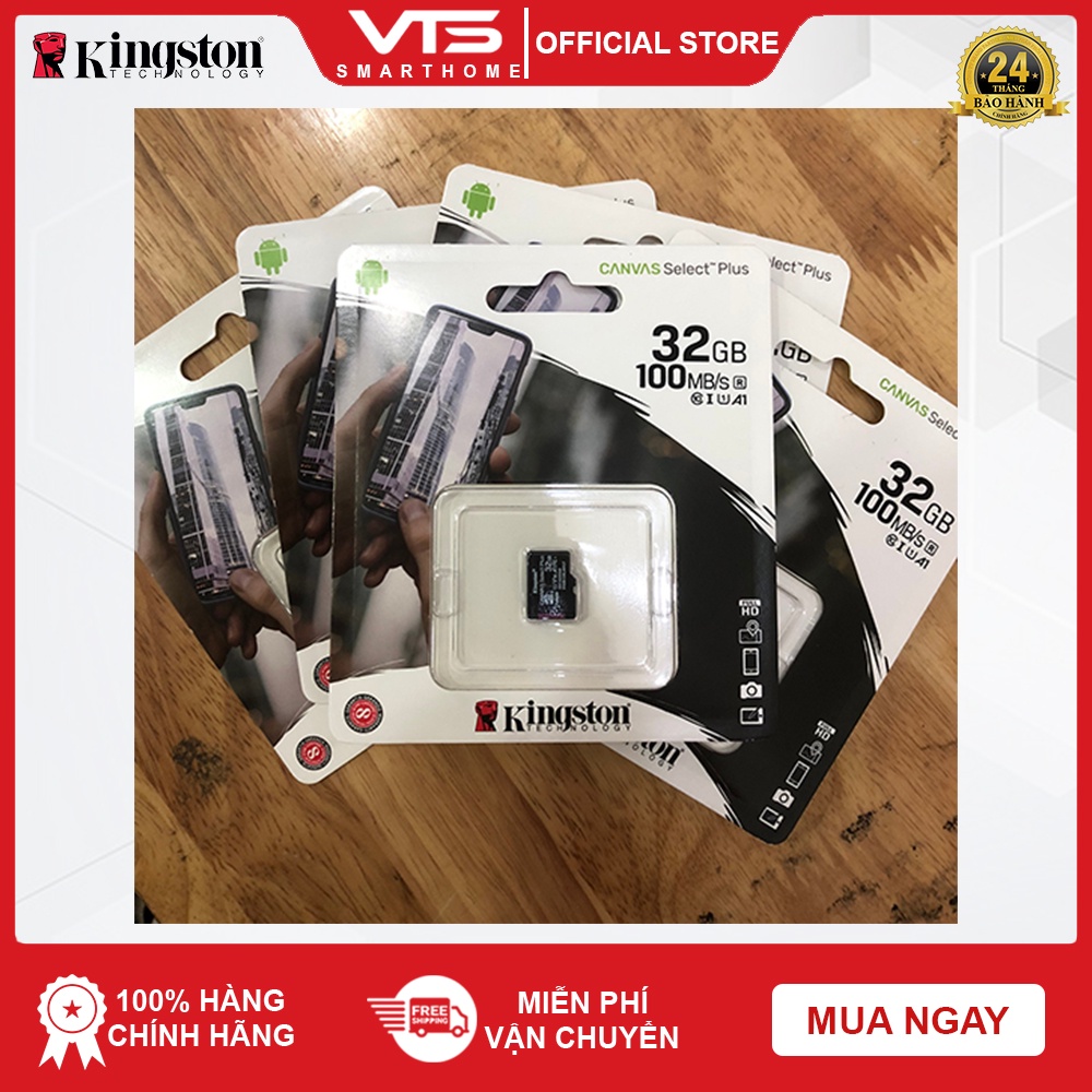 Thẻ nhớ Kingston 32GB Micro SD Class 10 SDCS2/32GB 3