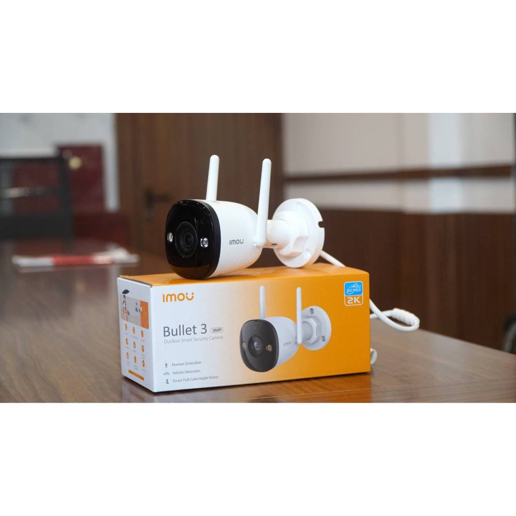 Camera Wifi IMOU Bullet 3 S3EP 3MP/5MP Kim Loại, Full Color, Đàm Thoại 2 Chiều, Báo Động 8