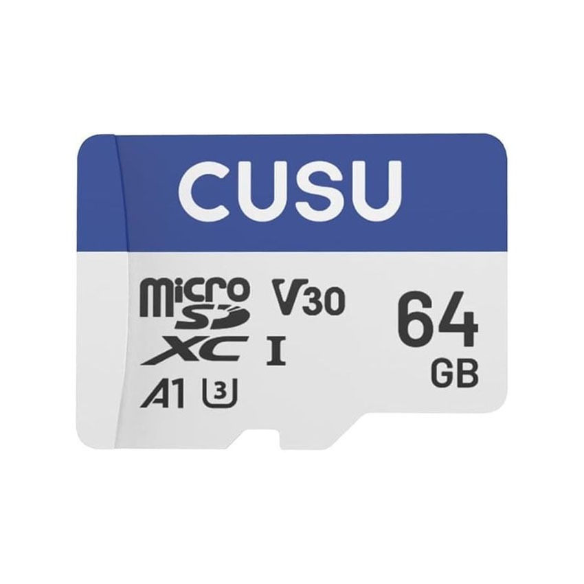 Thẻ Nhớ MicroSD CUSU 32GB/64GB/128GB Tốc Độ Cao, Ghi Ổn Định, Chuyên Dùng Cho Camera, Bảo Hành 5 Năm 8