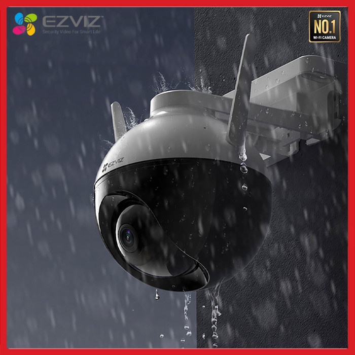 Camera WIFI EZVIZ C8W 4MP Xoay 360 Ngoài Trời EZVIZ, Đàm Thoại 2 Chiều - Màu Ban Đêm Thông Minh, Chính Hãng 24TH 9