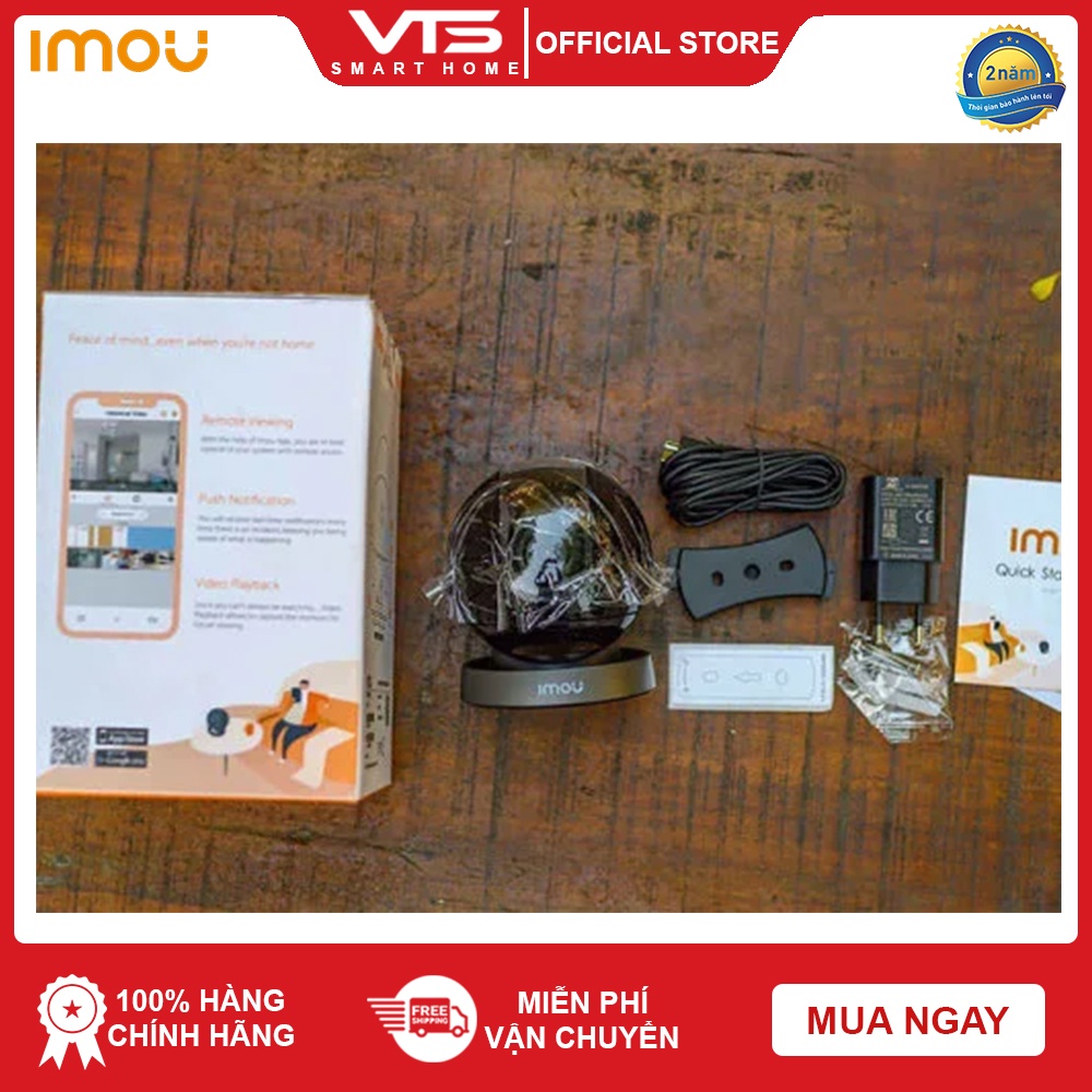 Camera IP WIFI IMOU REX A46LP Độ phân giải 4.0MP, A26LP 2MP - 360 Độ, Phát hiện chuyển động - Theo dõi thông minh. 9
