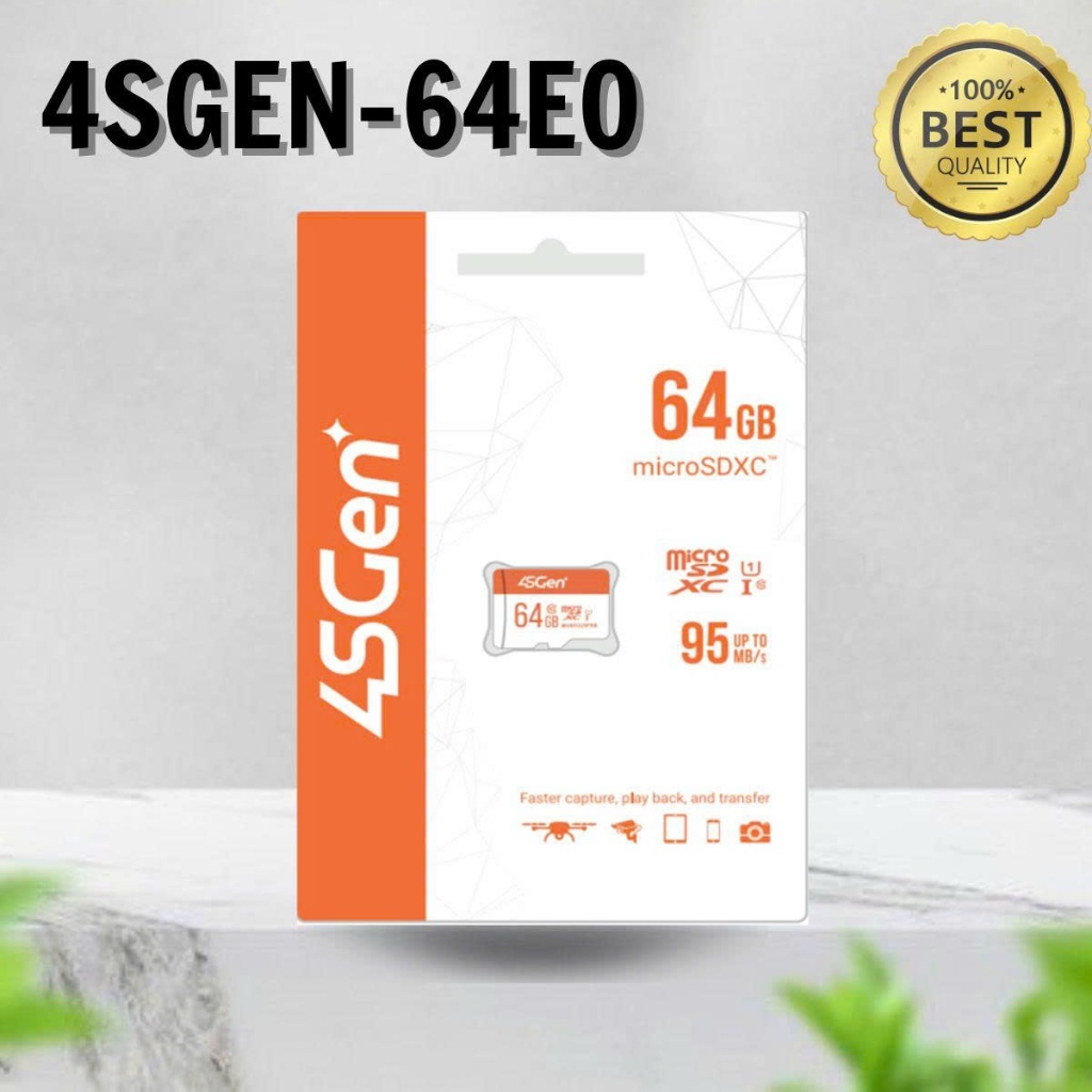 Thẻ Nhớ Micro SD 4SGEN 32GB | 64GB | 128GB – Tốc Độ Cao – Chuyên Dùng Camera, Điện Thoại, Flycam, Chính Hãng, BH 7 Năm 4