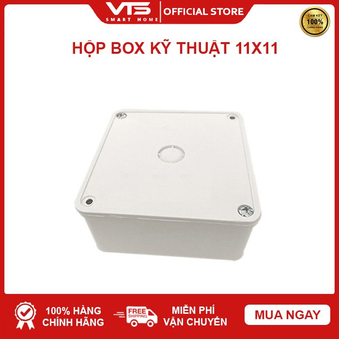 Hộp Bảo Vệ Nguồn Camera Chống Mưa Nắng 11x11 - Chất Liệu Nhựa PVC Chống Cháy - VTS Việt Nam 4