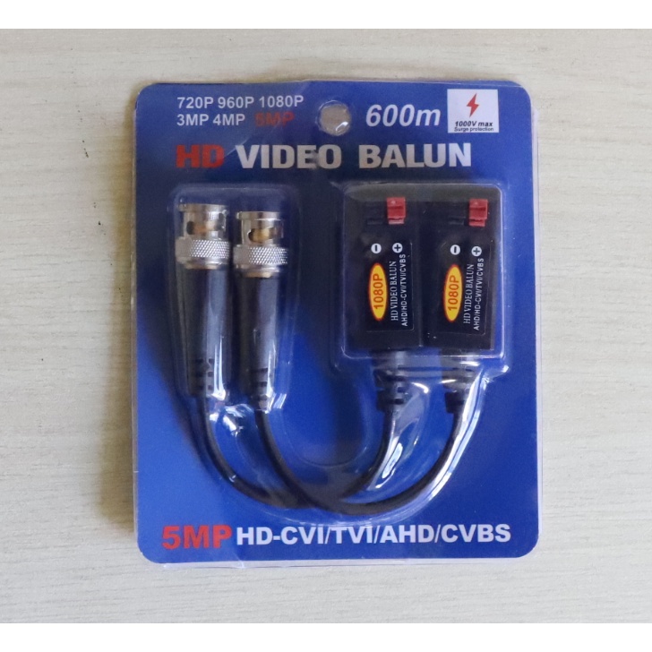 [NPP CHÍNH HÃNG] Bộ Jack Balun Chuyển Đổi Tín Hiệu Camera Loại Tốt (1080P) - CVI/TVI/AHD/CVBS - VTS Smarthome 5