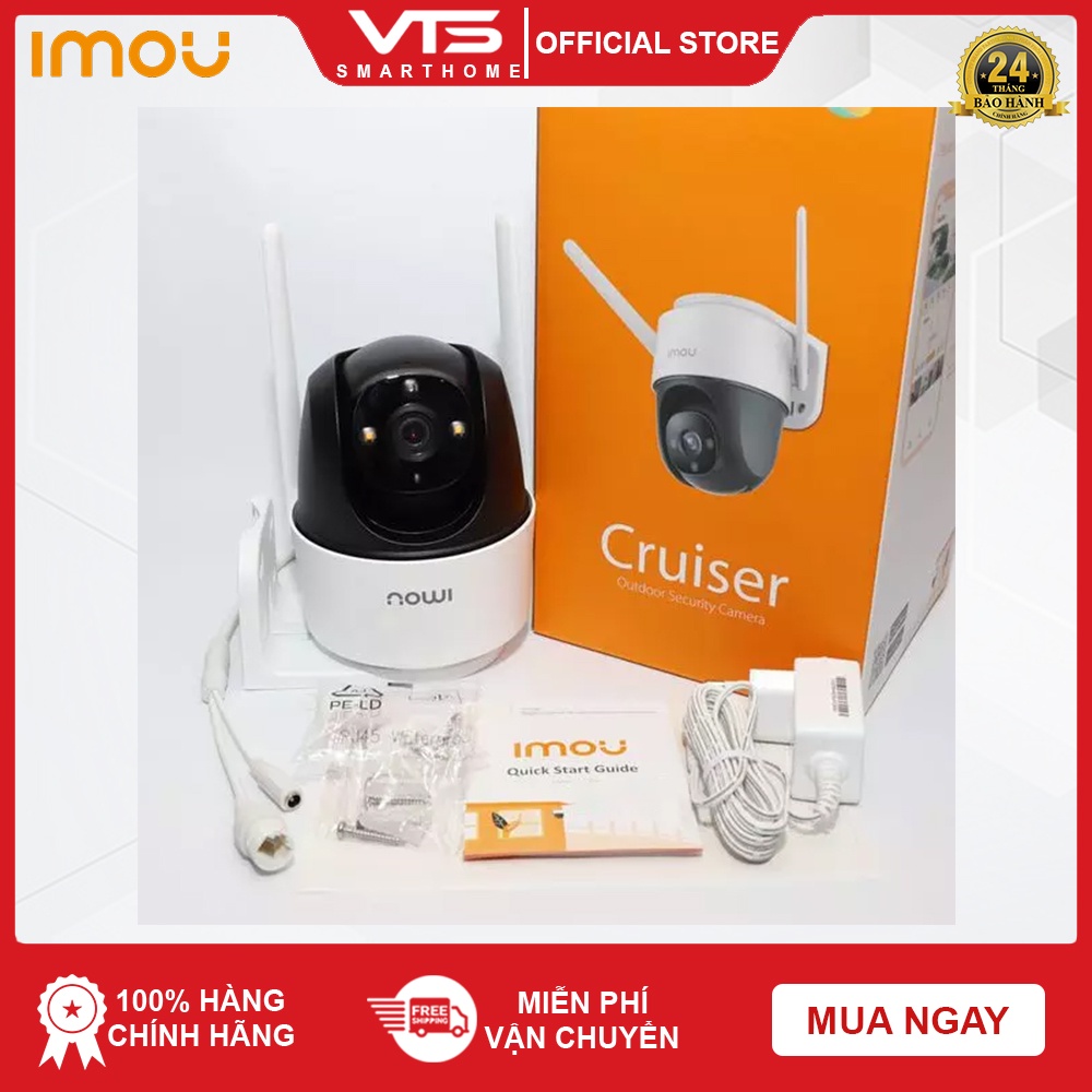 [NPP CHÍNH HÃNG] CAMERA IP WIFI IMOU IPC- S41FP Độ phân giải 4.0MP - Chế độ ban đêm thông minh - Cảnh báo chủ động 5