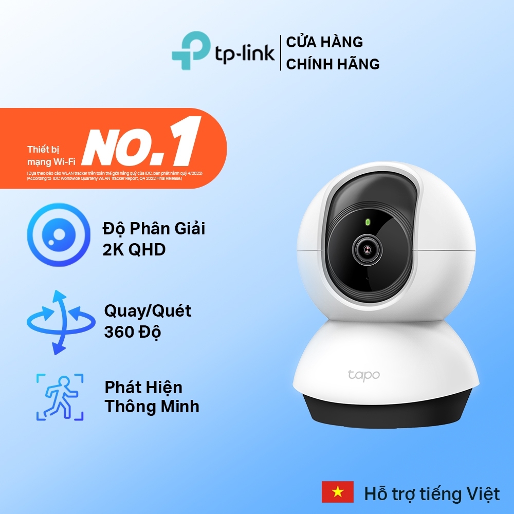 Camera WiFi TP-Link Tapo C200/C222/C230 Xoay 360 Độ, Đàm Thoại 2 Chiều - Chính Hãng TAPO TPLINK 2