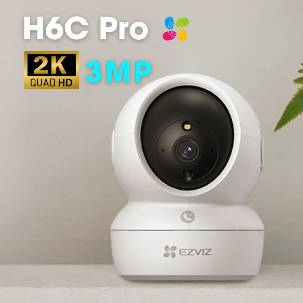 Camera Wifi EZVIZ H6C G1 3K 5MP/ C6N G1 3K 5MP/ H6C PRO 3MP/ C6N PRO 3MP - Xoay 360 Độ, Đàm Thoại 2 Chiều, AI Thông Minh