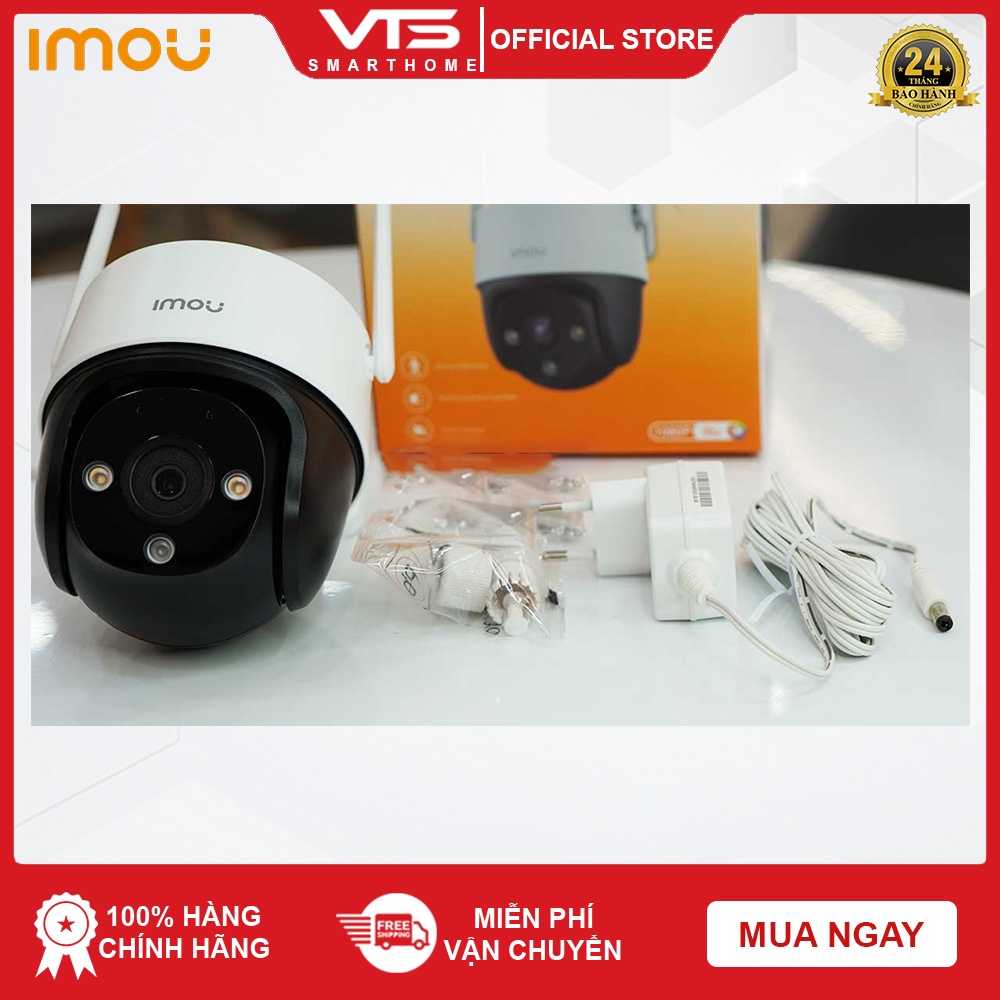 [NPP CHÍNH HÃNG] Camera IP WIFI IMOU S21FP 2.0MP, Full HD 1080P - Xoay 360 độ, Ngoài Trời, Chế độ ban đêm thông minh 5