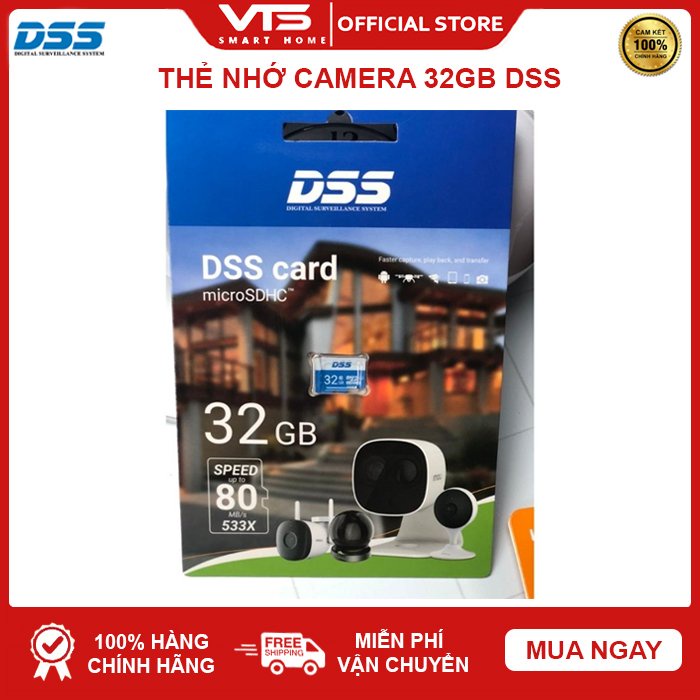 Thẻ nhớ Micro SD 32/64/128GB DSS Class 10,Chuyên dụng Camera - Hot - Chính Hãng DSS - Bảo Hành 3 Năm 5
